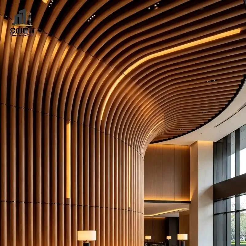 Wood Grain Aluminum Round Tube